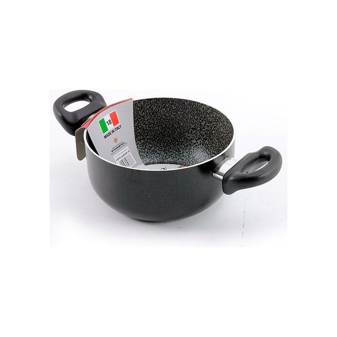 Casseruola antiaderente Vesuvio con 2 manici Diametro 18 cm