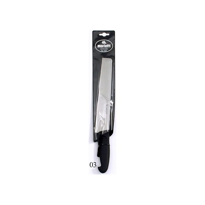 Coltello da cucina per pasta 24 con manico in gomma