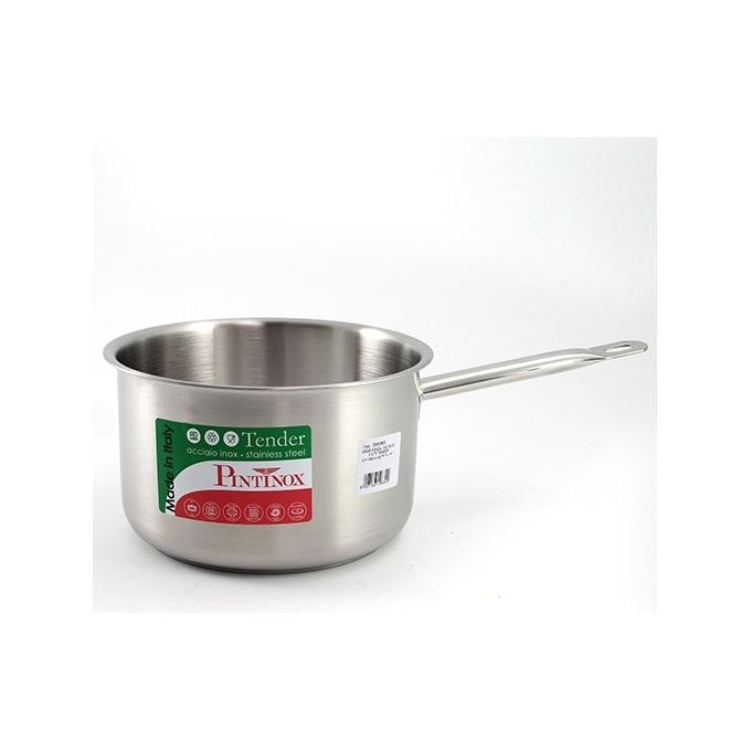 Casseruola fonda con un manico in acciaio inox Tender Cm 20