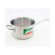 Casseruola fonda con un manico in acciaio inox Tender Cm 24
