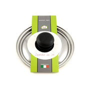 Coperchio in acciaio inox con cravatta cm 14