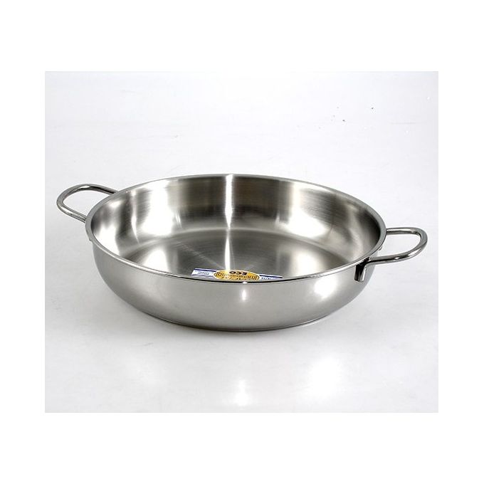 Tegame per induzione con 2 manici Cm.16 Eco