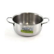 Casseruola fonda per induzione con 2 manici Italo cm.20