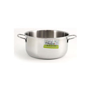 Casseruola fonda per induzione con 2 manici Italo cm.26