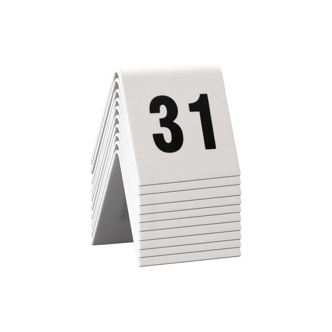 Set 10 Numeri Segnaposto 31-40