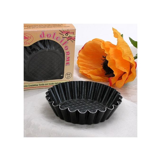 6 Formine per crostatina Cm 10