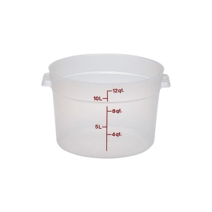 Barattolo rotondo in polipropilene Lt.11,4