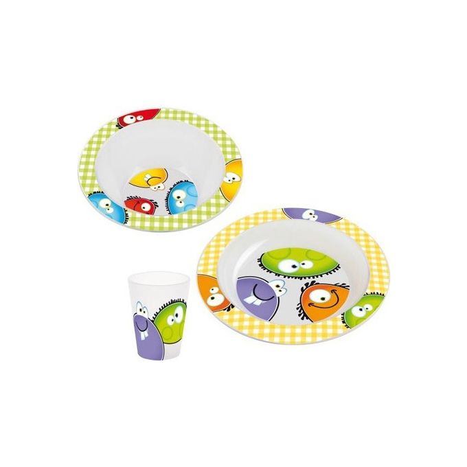Servizio per la pappa Happy 3 pezzi