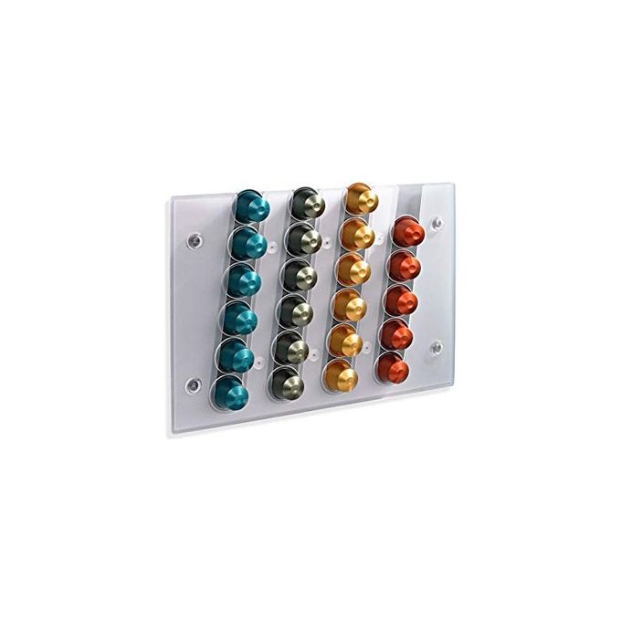 Portacapsule da parete a ventosa per capsule Nespresso