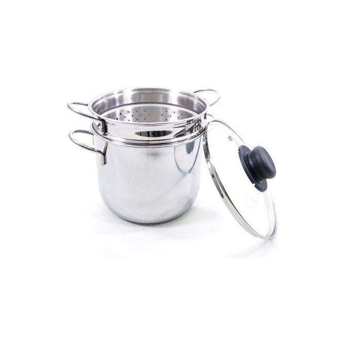 Pentola per la Pasta per induzione con cestello e coperchio Cm 18