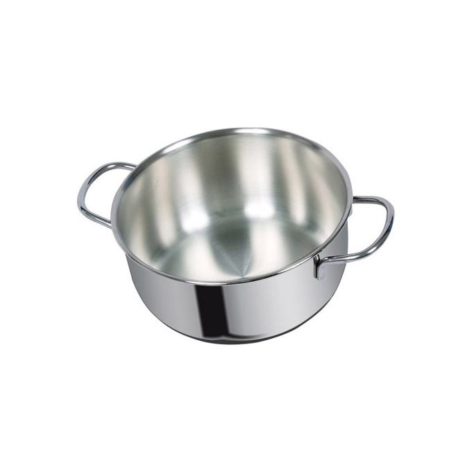 Casseruola fonda per induzione con 2 manici Eco Cm.16