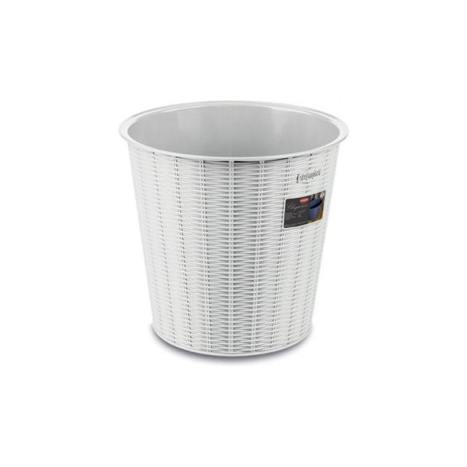 Stefanplast Cestino Carta Elegance Chiuso 26,5cm Bianco