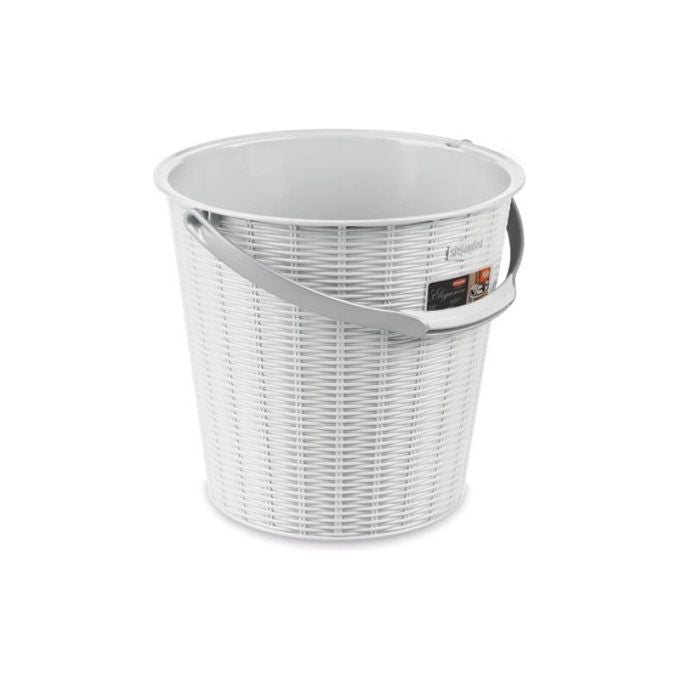 Stefanplast Secchio Moplen Elegance 10Lt Bianco