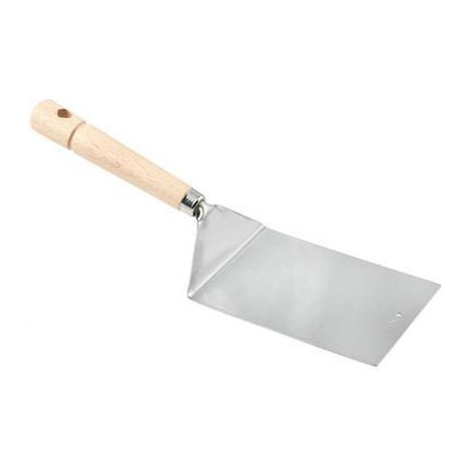 Paletta per lasagne in acciaio con manico in legno