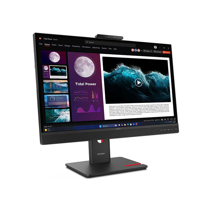 Lenovo 13LCGAT6EU ThinkCentre TIO27 Gen6 Monitor 27'' QHD IPS 2560x1440 120Hz Altoparlanti Integrati Regolazione Altezza Pivot colore Nero