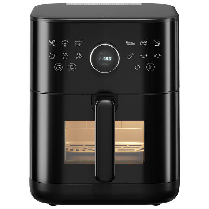 Zwilling 4009839702778 Friggitrice ad aria 6 L 1800 W 12 Programmi Display Touch colore Nero