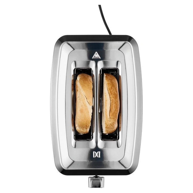 Solis Flex Tostapane 8004 Toster Griller Funzione per Bagel 7 Programmi Argento