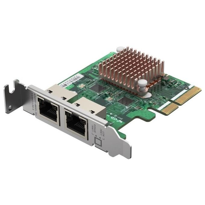 QNAP DUAL PORT 2.5GBE 4SPEED NETWC.