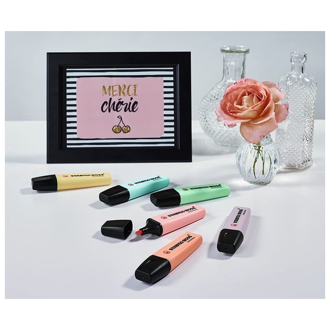STabilo confezione 10Pz boss Pastel Carta zuc.