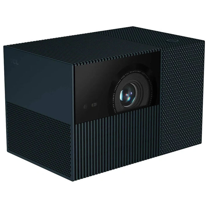 TCL PlayCube P3 Proiettore Portatile Schermo da 30'' a 150'' Risoluzione 1080P con supporto 4K 750 ISO Lumen Wifi BT Google TV e certificazione Netflix