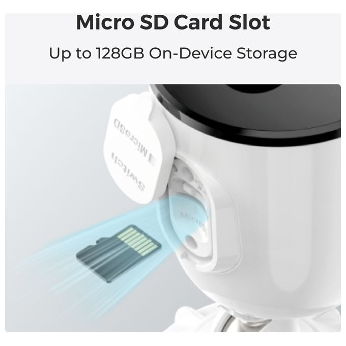 Reolink Telecamera di sicurezza wireless 3MP alimentata a energia solare e a batteria con Smart Detection Bianco