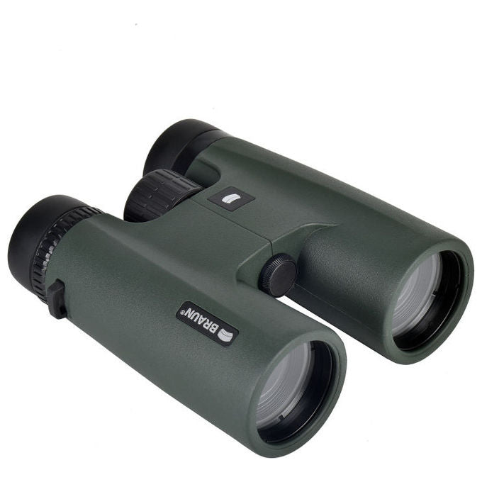 Braun 4000567200116 Wildline Binocolo 10x42 mm ULTRALIT Glass Lens campo visivo 106m 1000m colore olive green