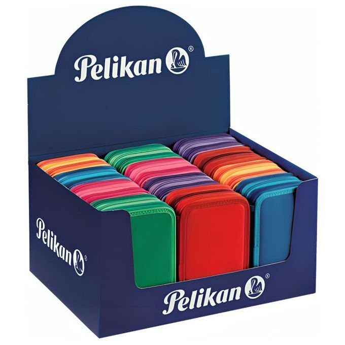Pelikan 400208880 B.Colors Astuccio 3 Zip con Corredo Scolastico 18 Matite 18 Pennarelli colore Assortito