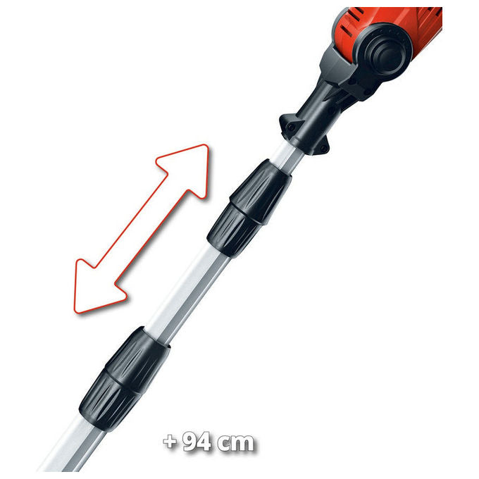 Einhell Tagliasiepi Telescopico a Batteria GE-HH 18-45 Li T per Potatura e Manutenzione Del Giardino