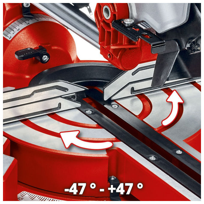 Einhell Troncatrice Radiale Te-Sm 216 Dual per Seghe a Nastro e Fai da Te per un Taglio Preciso e Professionale