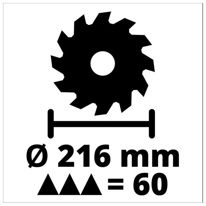Einhell Troncatrice Radiale Te-Sm 216 Dual per Seghe a Nastro e Fai da Te per un Taglio Preciso e Professionale