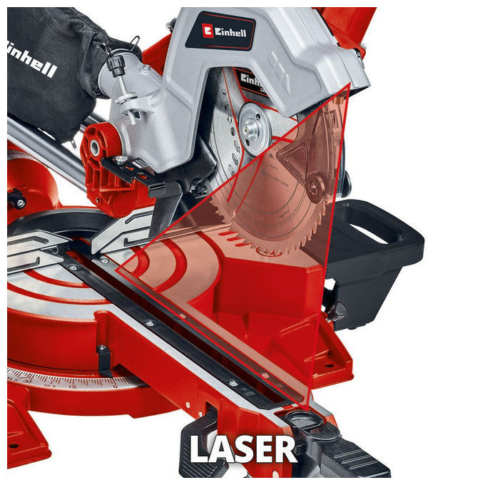 Einhell Troncatrice Radiale Te-Sm 216 Dual per Seghe a Nastro e Fai da Te per un Taglio Preciso e Professionale