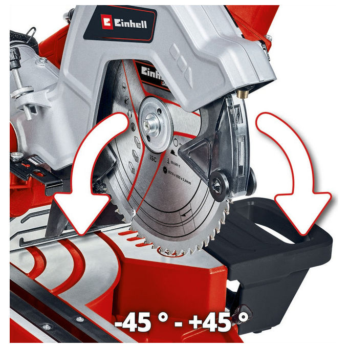 Einhell Troncatrice Radiale Te-Sm 216 Dual per Seghe a Nastro e Fai da Te per un Taglio Preciso e Professionale