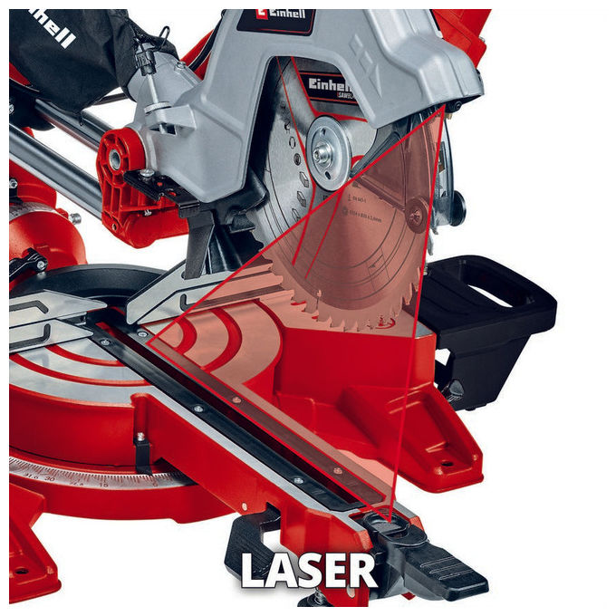 Einhell Troncatrice Radiale Te-Sm 254 Dual per Fai da Te Seghe a Nastro per Ferro e Metalli