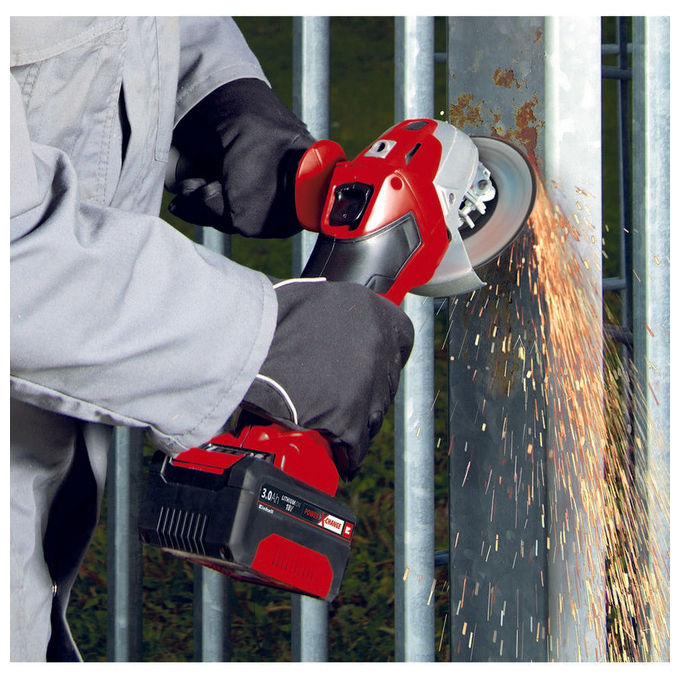Einhell Set Smerigliatrice e Trapano Avvitatore a Batteria Tc-Tk 18 Li Kit