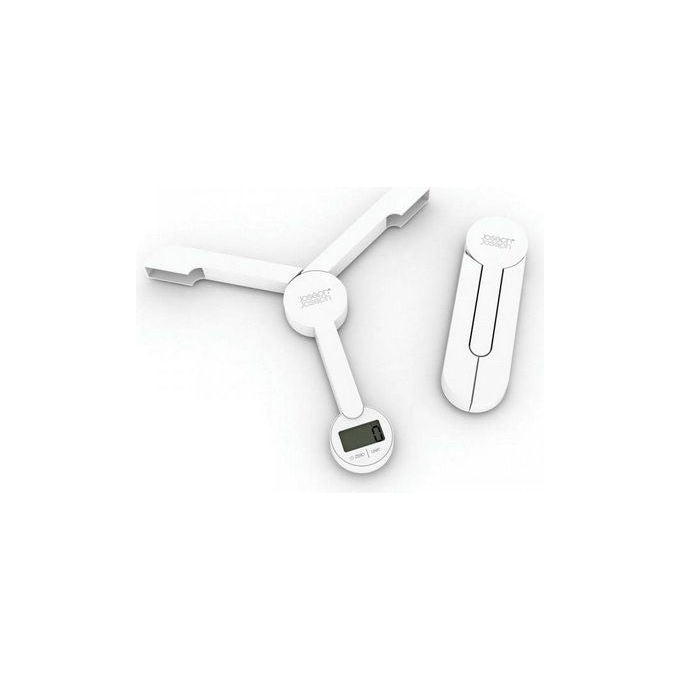 Joseph Joseph 40071 TriScale Bilancia da cucina elettronica 5 kg LCD Touch g lb oz fl oz ml Bianco