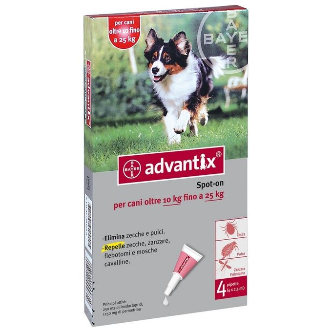 Bayer Advantix Spot On Cani Da 4 A 10 Kg. 85889532