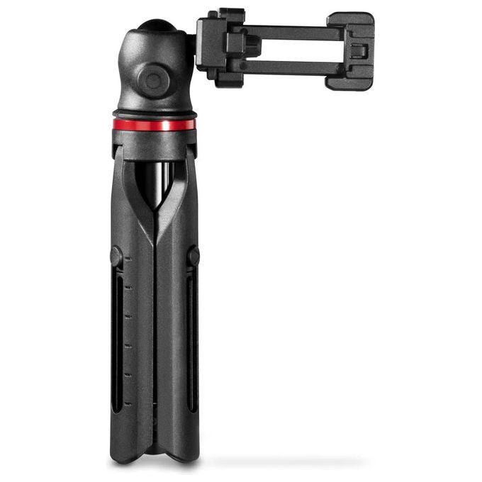 Hama 00004679 Solid 80 Ball Treppiede per Smartphone e Fotocamera Digitale Altezza Max 80 cm con Testa a Sfera e Bluetooth 5.3 colore Nero