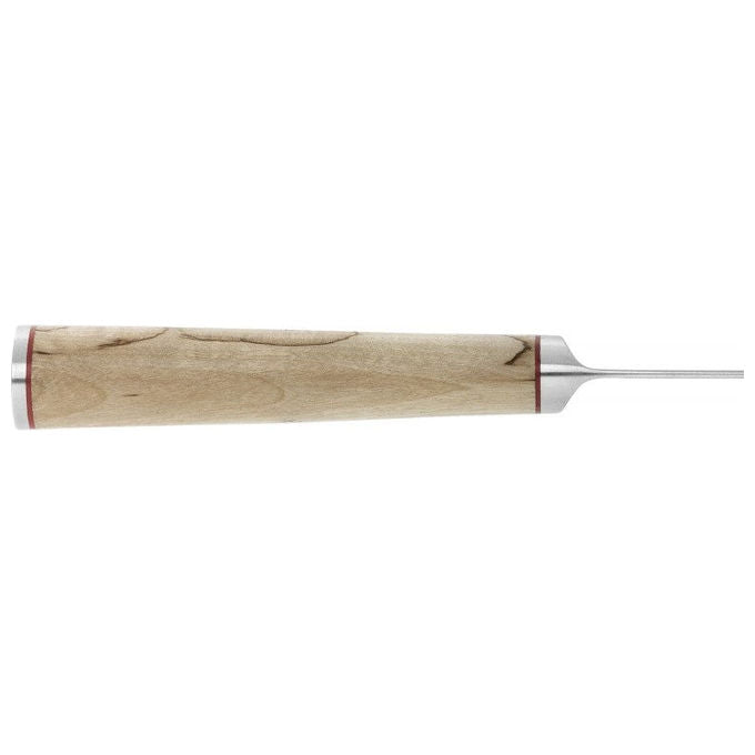Miyabi 4009839295812 5000MCD Coltello da Pane Lama Seghettata 23 cm in Acciaio Damascato 100 Strati con Manico in Betulla Masur colore Nero