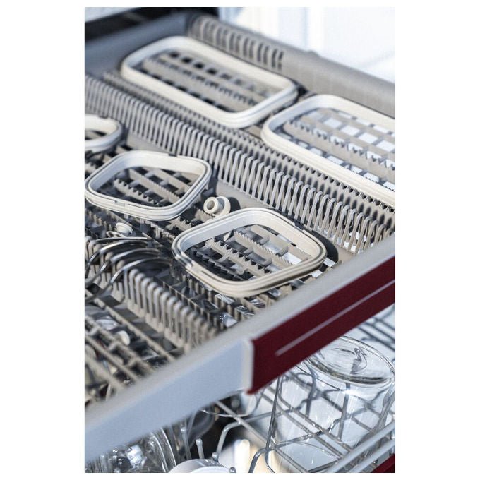 ZWILLING 1025970 FRESH and SAVE CUBE Set di avviamento per sottovuoto 5 pezzi con contenitori M 2M pompa a vuoto misurino etichette NFC colore Bianco trasparente