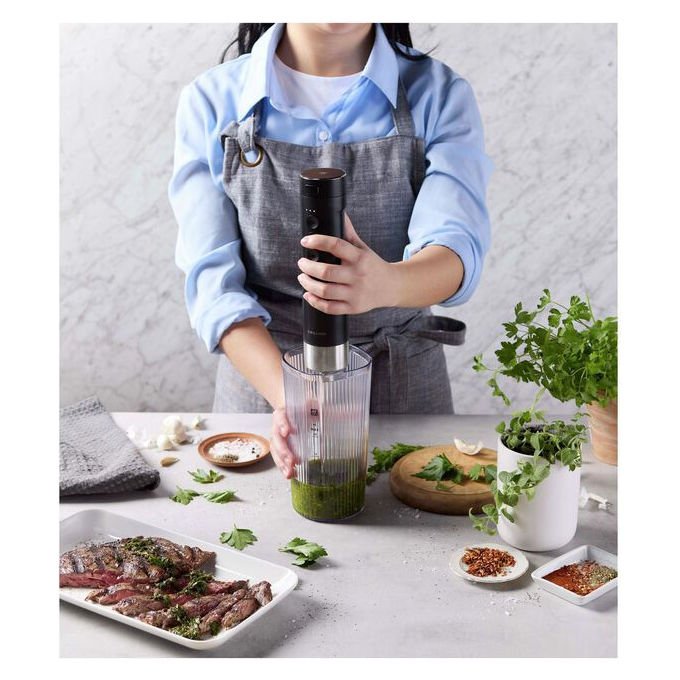 Zwilling XTEND Frullatore immersione senza fili 250 W 3 velocita' Batteria ricaricabile 12 V colore Nero