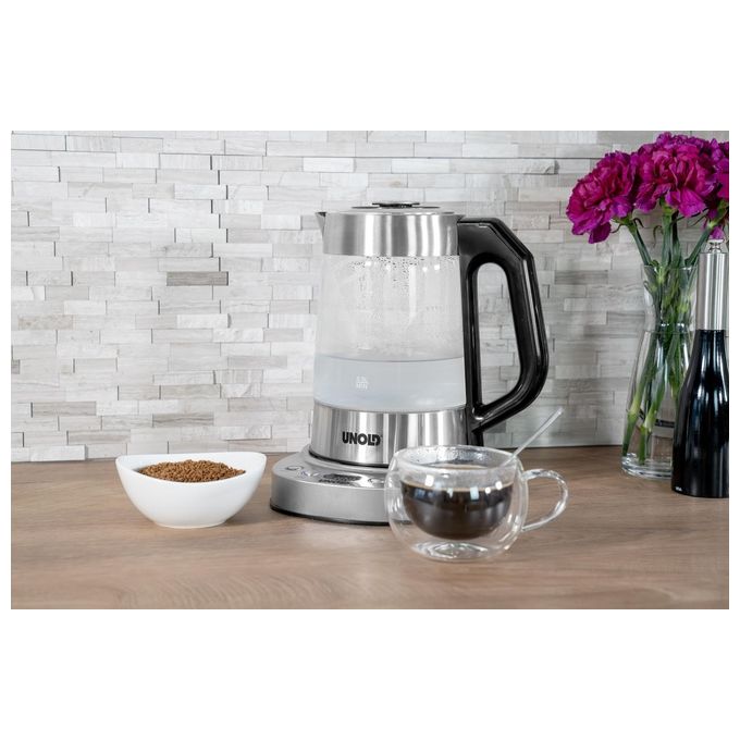 Unold 18215 Selin Samowar 1 7 L 1800 W Funzione 2 in 1 Acciaio inox colore Acciaio inox