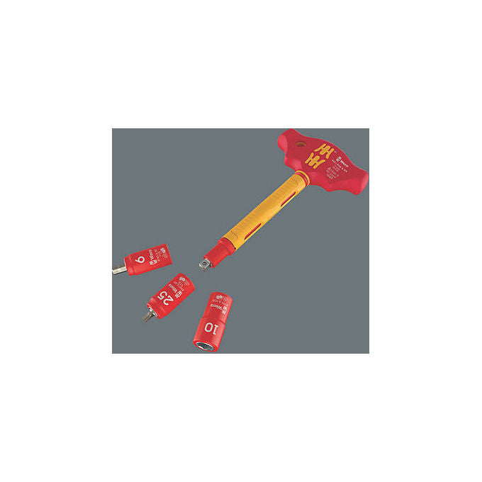 Wera 4013288234148 Kraftform Kompakt VDE 24 Kit di punte intercambiabili per giraviti 25 pezzi VDE isolato fino a 10000 V colore Nero