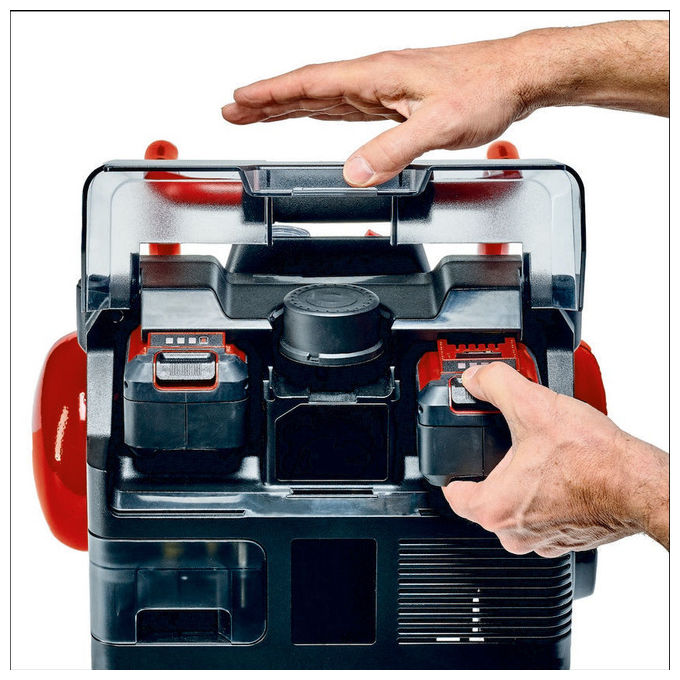 Einhell Compressore A Batteria Te-Ac 36-6-8 Li Serbatoio Da 6 Litri Motore Senza Olio Ideale Per Fai Da Te E Lavori Vari