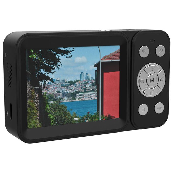 Rollei 12030 Compactline 12030 Fotocamera compatta 64 MP Doppio schermo 4K colore Nero