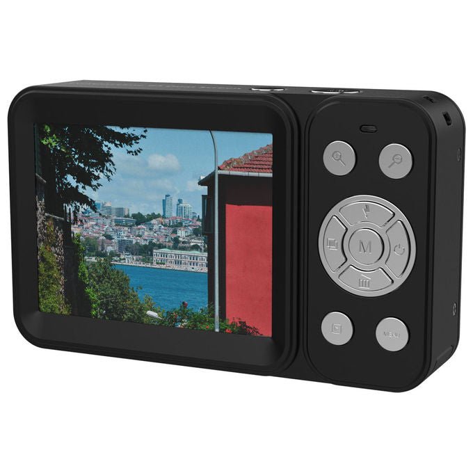 Rollei 12030 Compactline 12030 Fotocamera compatta 64 MP Doppio schermo 4K colore Nero
