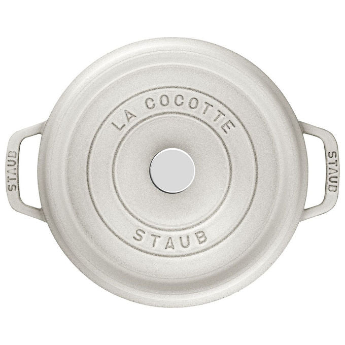 Zwilling 40501-413-0 STAUB LA COCOTTE Pirofila casseruola 5,25 L Ghisa smaltata Diametro 26 cm colore white truffle