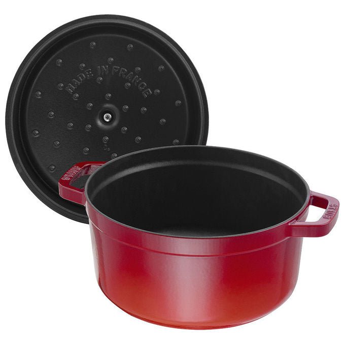Staub 40509-852-0 Casseruola per Arrosto in Ghisa Smaltata 6,7 L Diametro 28 cm colore Rosso