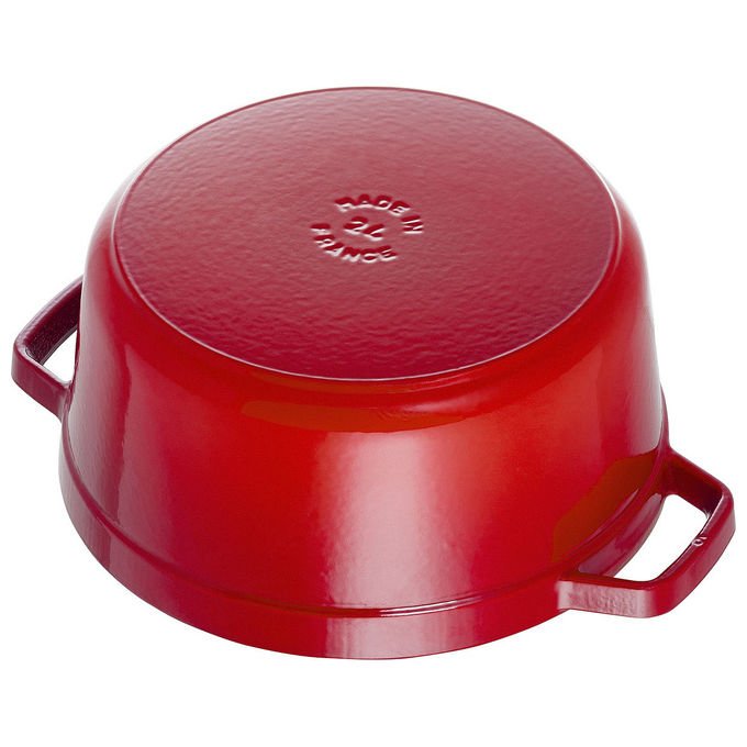 Staub 40509-852-0 Casseruola per Arrosto in Ghisa Smaltata 6,7 L Diametro 28 cm colore Rosso