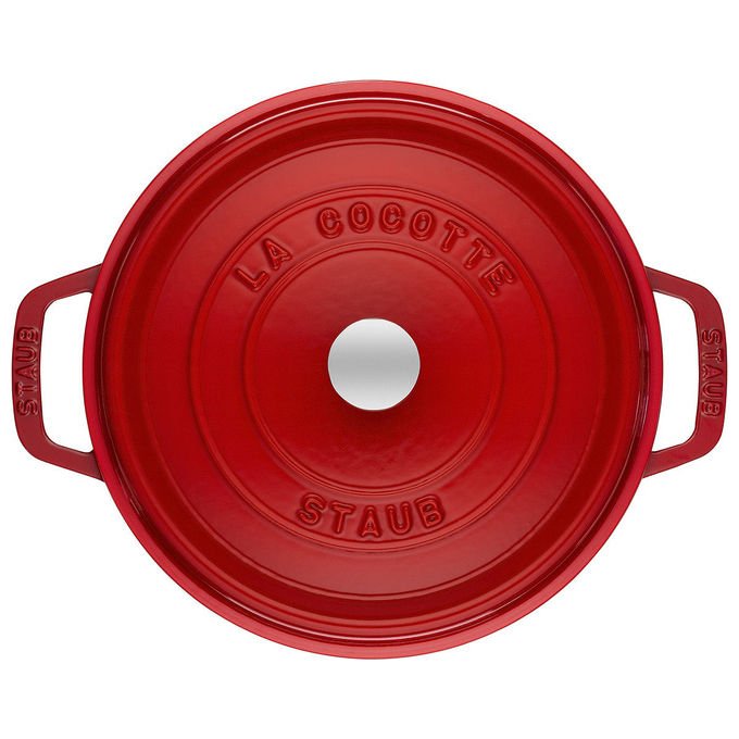 Staub 40509-852-0 Casseruola per Arrosto in Ghisa Smaltata 6,7 L Diametro 28 cm colore Rosso