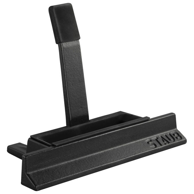 Staub 40511-364-0 Supporto per Coperchio in Ghisa Resistente fino a 250°C Lavabile in Lavastoviglie colore Nero
